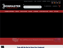 Tablet Screenshot of ironmaster.com